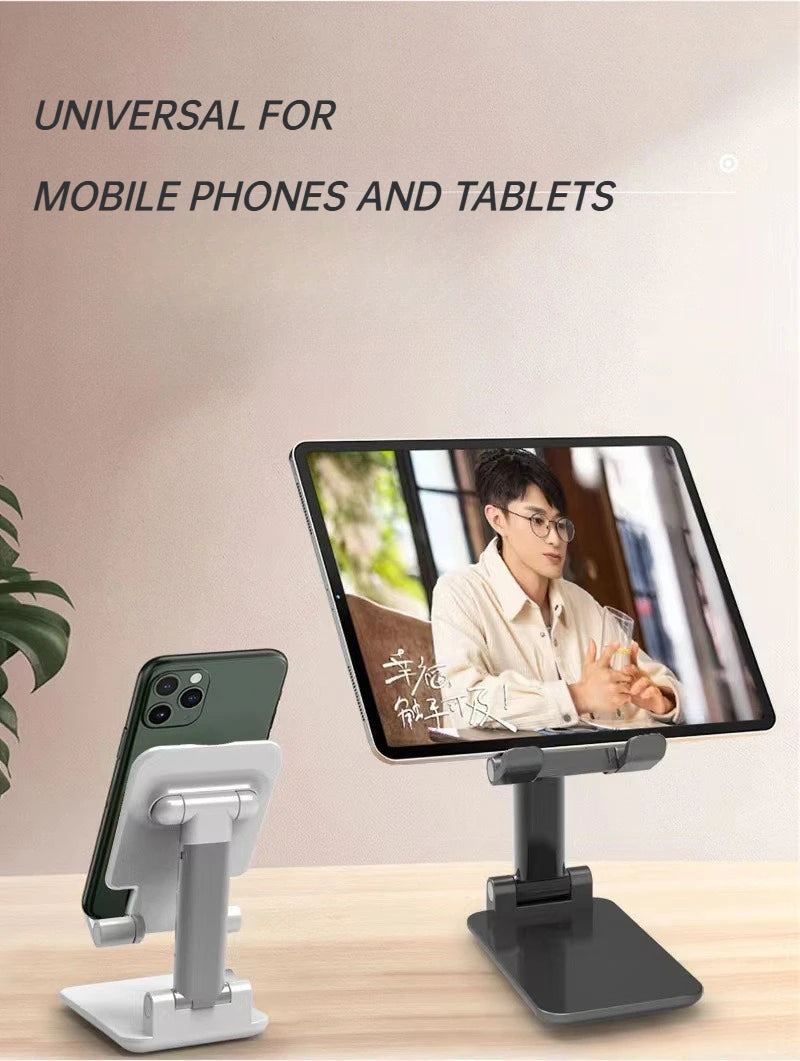 Desktop Mobile Phone Stand Foldable Stand Lazy Live Broadcast Adjustable Lifting and Folding Multi-functional Universal Support