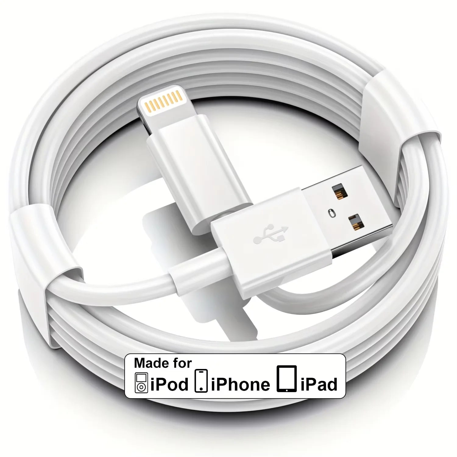 MFI certified charger cable suitable for iPhone 10 FT USB to Lightning data cable suitable for iPhone 14 13 12 11 XS XR X 7 6