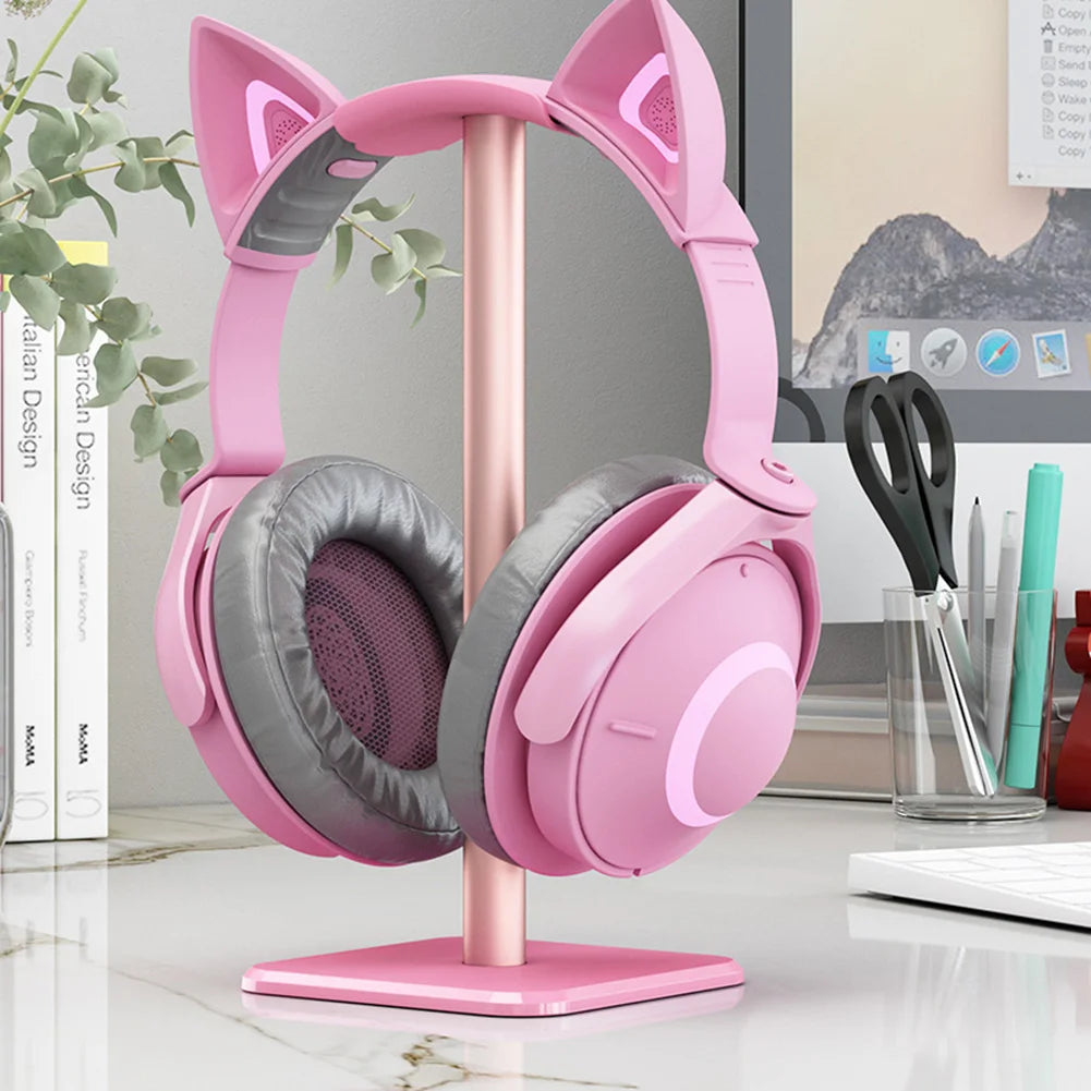 Aluminium Headphone Stand - Desktop Organizer