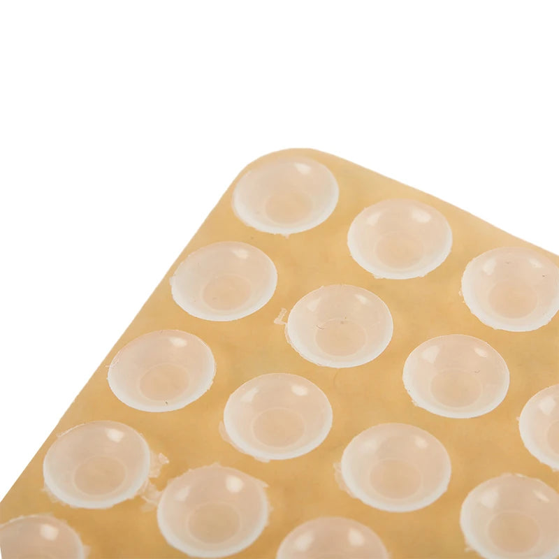 1PC Double Side Silicone Suction Pad For Mobile Phone Fixture Suction Cup Backed Adhesive Silicone Rubber Sucker Pad For Fixing