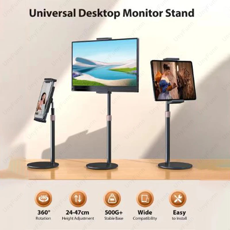 Cdisplay Portable Monitor Stand - Adjustable Height for 4.7-17.3"