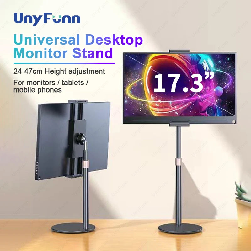 Cdisplay Portable Monitor Stand - Adjustable Height for 4.7-17.3"