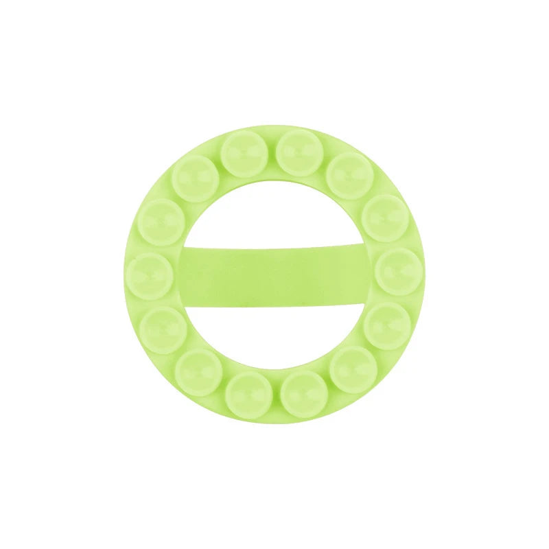 1PC Double Side Silicone Suction Pad For Mobile Phone Fixture Suction Cup Backed Adhesive Silicone Rubber Sucker Pad For Fixing