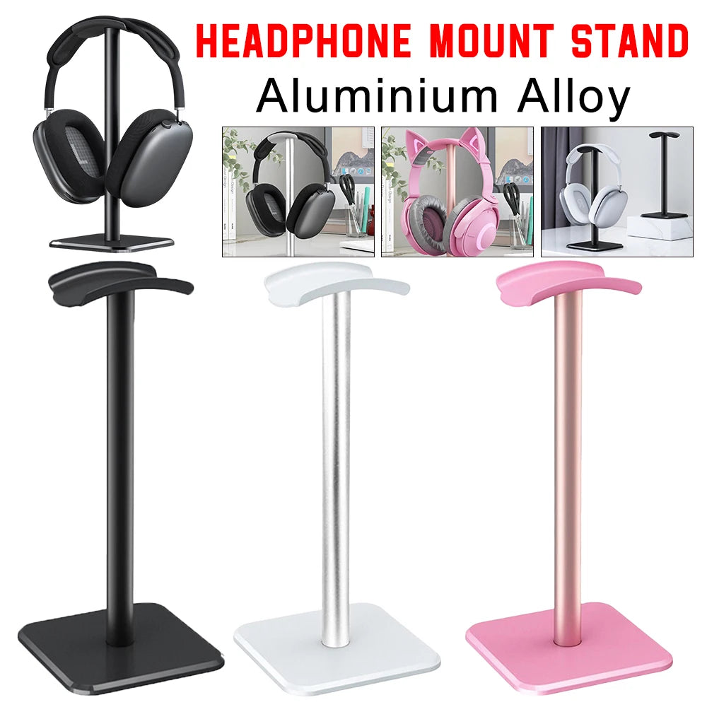 Aluminium Headphone Stand - Desktop Organizer