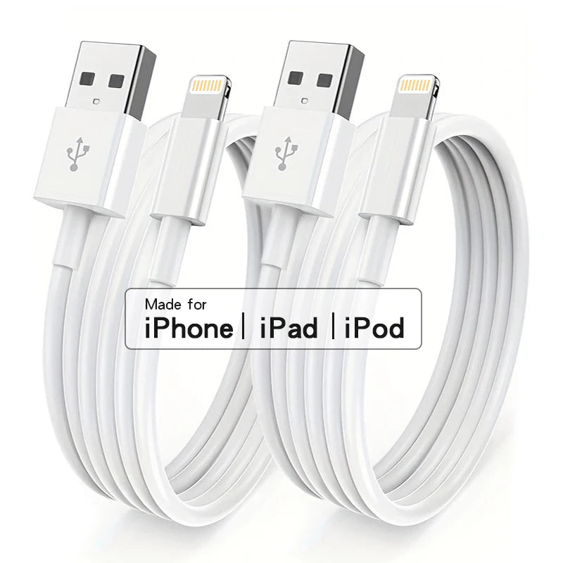 MFi Certified USB-A Lightning Charging Cable for iPhone 13/12/11