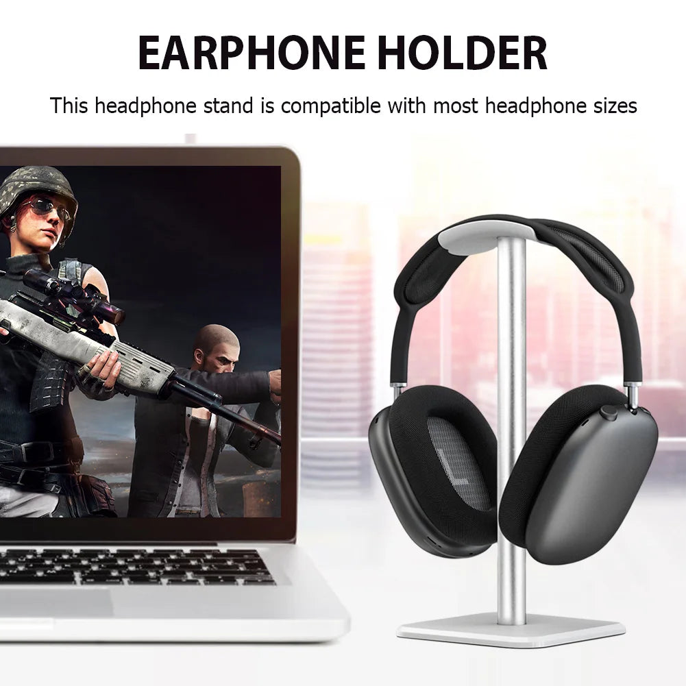 Aluminium Headphone Stand - Desktop Organizer