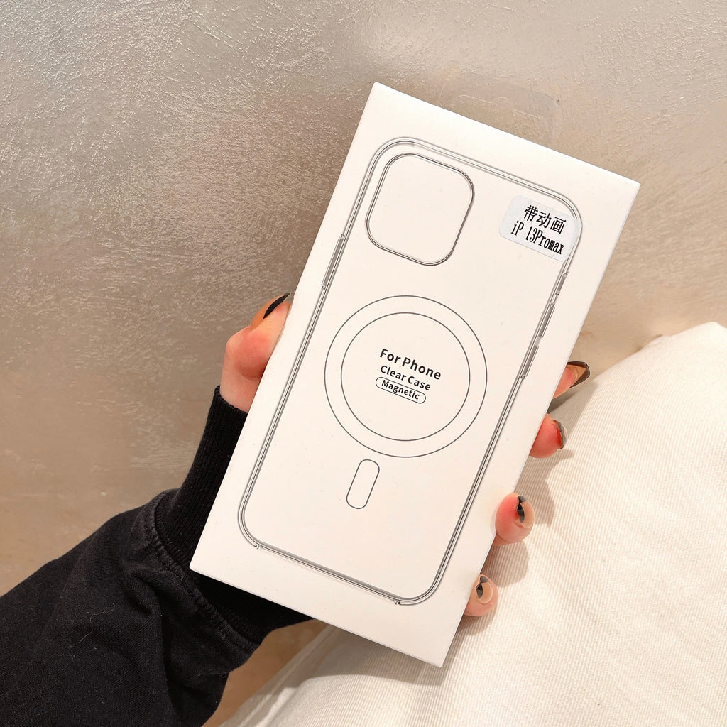 Clear MagSafe Magnetic Case for iPhone 16 15 14 13 12 11