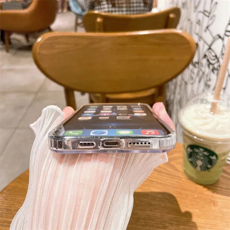 Clear MagSafe Magnetic Case for iPhone 16 15 14 13 12 11