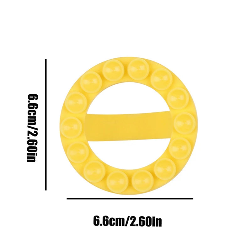 1PC Double Side Silicone Suction Pad For Mobile Phone Fixture Suction Cup Backed Adhesive Silicone Rubber Sucker Pad For Fixing