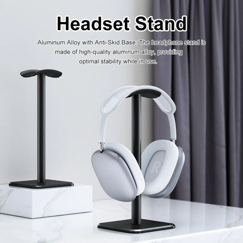 Aluminium Headphone Stand - Desktop Organizer